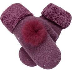 Purple Gloves & Mittens Panda Superstore Womens Mitten - Light Purple