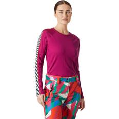 Helly Hansen Underkläder Helly Hansen Lifa Active Stripe Crew Underställ Dam - Magenta