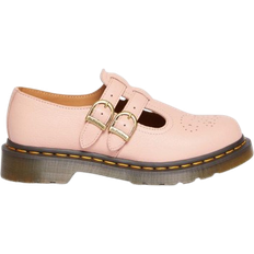 51 ½ - Beige Halbschuhe Dr. Martens 8065 Mary Jane Virginia Leather Shoes - Peach Beige