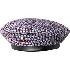 XS Chapeaux Kangol Tooth Grid Beret - Blue-Bordeaux