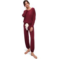 Rosso Pigiama eberjey Gisele Slouchy Pajama Set - Red