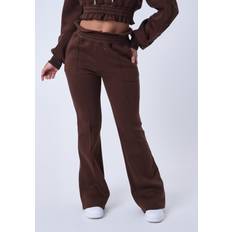 Femme - Marron Pantalons Flare Fit Sweat Pants - Braun