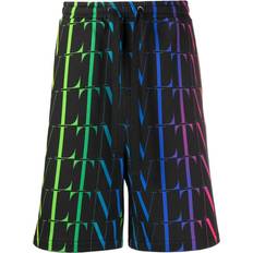 Valentino Tøj Valentino Vltn Times Logo Bermuda Shorts - Sort