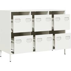 vidaXL 851267 White Skænk 101.5x73.5cm