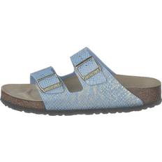 Birkenstock Arizona Narrow Shiny Python Dove - Blue/Blue