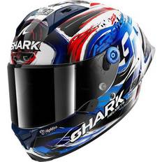 Moottoripyörävarusteet SHARK Helmets Umpikypärä Aeron GP FIM - Valkoinen/Musta/Sininen