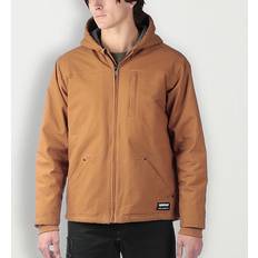 Brons - Herr Jackor Cat Sherpa Lined Hooded Jacket - Brown