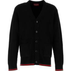 Gucci Cardigans Gucci Black Wool Blend Cardigan