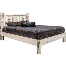 Montana Woodworks California King Platform Bed - Clear Lacquer