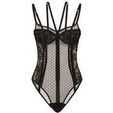 Dolce & Gabbana Shapewear & Ondergoed Dolce & Gabbana Body Woman Underwear Black Lace