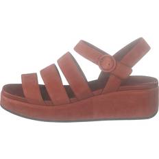 Koper - Vrouw Sandalen Camper Misia Rust/Copper Sandalen En Sloffen - Bruin/Bruin/Rood