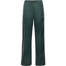 Nike Women's Sportswear Everything Wovens Mid-Rise Open-Hem Pants - Vintage Green/Sail
