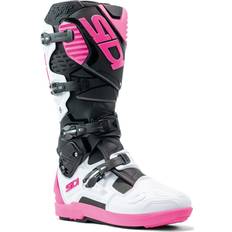 Motorcycle Equipment Sidi Crossfire Srs MX Boots Black-White-Pink