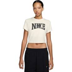 Nike Cropped T-shirts Nike Sportswear Women's Slim Cropped T-Shirt - White