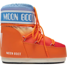 Oranje Enkellaarzen Moon Boot Icon Low Sunrise-Print Boots - Orange