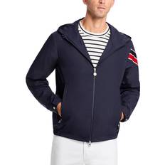 Moncler Men Outerwear Moncler Claut Full Zip Hooded Jacket - Dark Blue