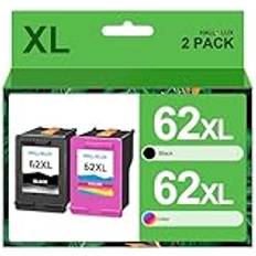 62XL High Yield Ink Cartridges Combo Pack - Black/Tri-colour