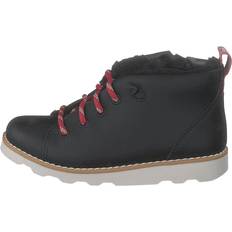 Clarks Kängor & Boots Clarks Crown Tor T Shoes - Black Leather