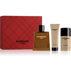 Men Gift Boxes Burberry Hero EdP 100ml + Hair & Body Wash 100ml + Deo 76.9ml