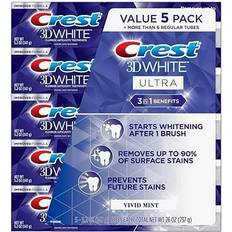 Crest 3D White Ultra Whitening Toothpaste 5.2 oz 5 pk