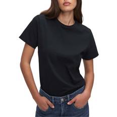 Good American Women T-shirts Good American Classic Cotton T-Shirt - Black