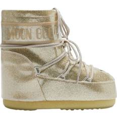 Moon Boot Icon Low Glitter Boots - Gold