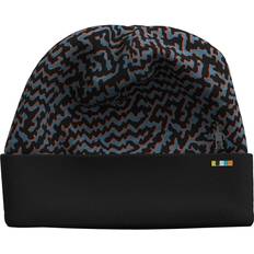 Men - Merino Wool Accessories Smartwool Merino Cuffed Beanie - Black Retro Line