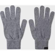 Manoplas Paul Smith Cashmere And Merino Wool Gloves - Grey