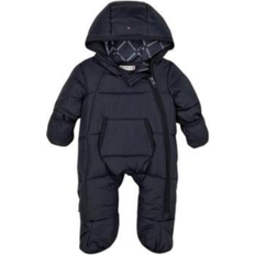 Tommy Hilfiger Petos Tommy Hilfiger Baby Hooded Puffer Ski Suit - Desert Sky