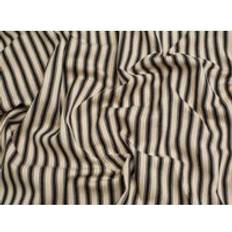 Hemtextil Minerva Minerva Core Range Ticking Stripe Canvas Fabric Fabrics Black