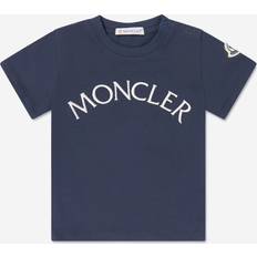3-6M T-shirts Moncler Enfant Baby Girls Logo T-Shirt - Navy/Blue