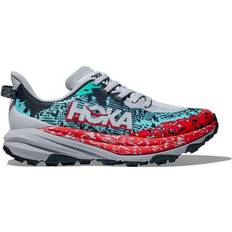 Hoka Speedgoat 6 Trail Running Shoes - Gull/Stormy Skies