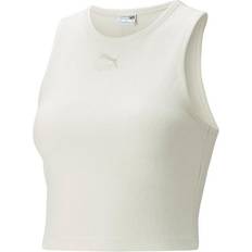 Puma XL Tank Tops Puma Towelling Tank Top - Cream