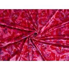 Hemtextil Minerva Exclusive Electric Blooms Crush Velvet Fabric Fabrics
