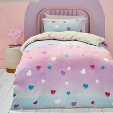 Ombre Heart Soft Fleece Set