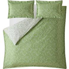 Textiles Orla Kiely Criss Cross Stem Set Double Duvet Cover Green (200x200cm)