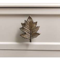 Cabinet Knobs Melody Maison Large Rustic Leaf Drawer Knob