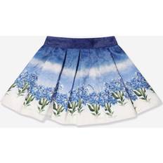 Best Skirts Monnalisa Girls Floral Faded Skirt - Blue