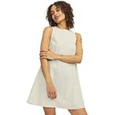 Jack & Jones Dam Klänningar Jack & Jones Jxkaia Seersucker Klänning Krämfärgad