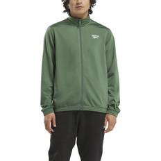 Reebok Unisex Outerwear Reebok Identity Small Logo Knit Track Jacket - Green