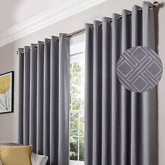 Silver Curtains & Accessories Alan Symonds Diamond 137x167cm