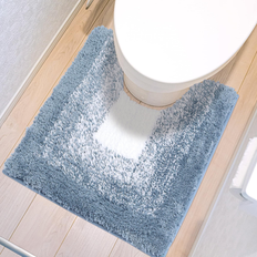 Unique Bargains Soft Absorbent Bathroom Rug 20 x 20 in