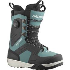 Salomon Dialogue Lace SJ BOA Snowboard Boot 2025 Mallard Green/Black/Sea Foam, 30.0