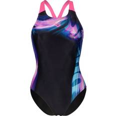 Pink Swimsuits Arena Women's 1-piece Swimsuit Dreamhline V - Noir