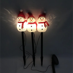 Zeuxo Outdoor Solar Christmas Lights Set of 3