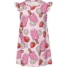 ZHBwal Girls Nightgown Strawberry Ice Cream - Ice Cream