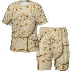 Children's Clothing Buewutiry Toddler Boys Girls Pajamas Set - Taco Tortillas