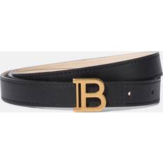 Balmain Belts Balmain B-Belt Leather Belt - Black