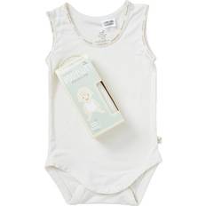 Boody Baby Sleeveless Body Suit - Chalk
