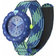 Flik Flak Barn Armbandsur Flik Flak Kinderuhr 2410 LOOP IT! FPSP074 blau